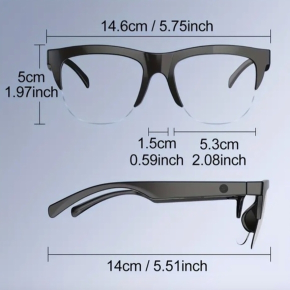Wireless Headset Glasses - Picture 4 of 7